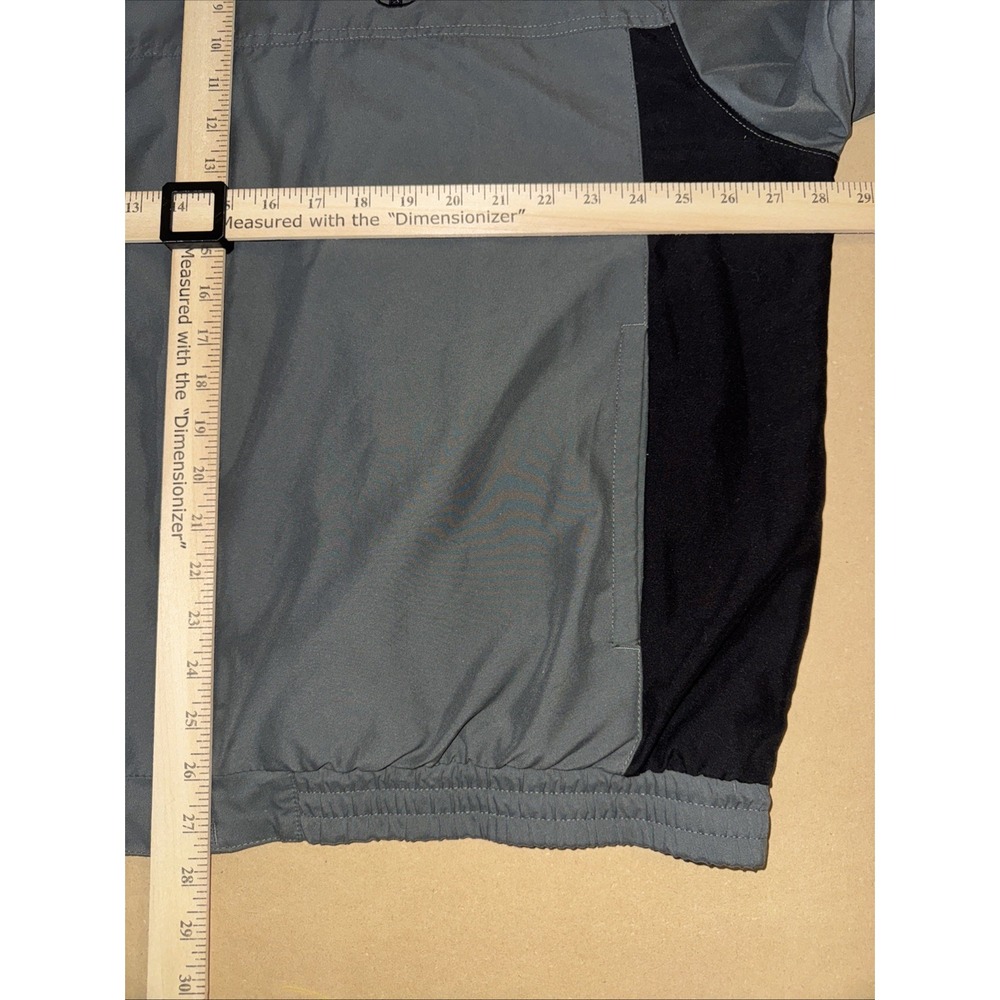 CHAMPION Windbreaker Track Jacket Men's XL Gray Coat Full Zip Sweater - Picture 5 of 7
